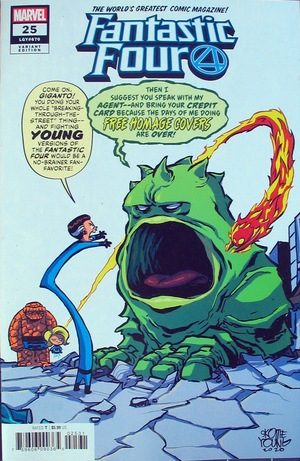 [Fantastic Four (series 6) No. 25 (variant cover - Skottie Young)]
