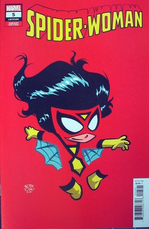 [Spider-Woman (series 7) 5 (variant cover - Skottie Young)]