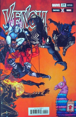 [Venom (series 4) No. 29 (1st printing, variant Fortnite cover - Aaron Kuder)]