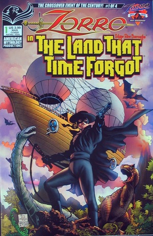 [Zorro in the Land that Time Forgot #1 (regular cover - Roy Allan Martinez)]
