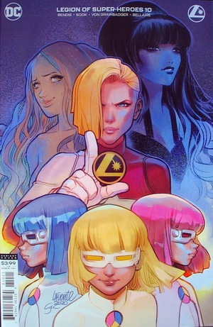 [Legion of Super-Heroes (series 8) 10 (variant cover - Darko Lafuente)]