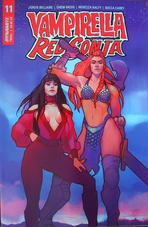 [Vampirella / Red Sonja #11 (Cover B - Lauren Walsh)]