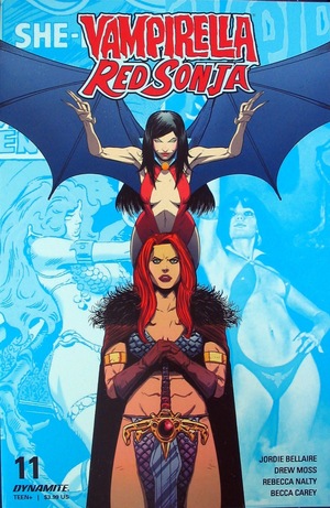 [Vampirella / Red Sonja #11 (Cover E - Drew Moss, Frank Frazetta & Frank Thorne)]
