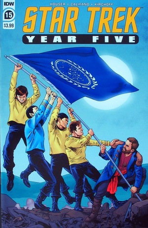 [Star Trek: Year Five #15 (regular cover - Stephen Thompson)]