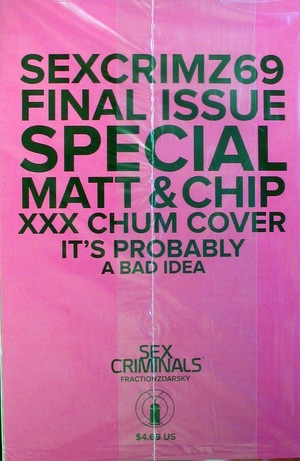 [Sex Criminals #69 (variant XXX photo cover, polybagged)]
