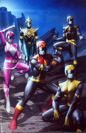 [Mighty Morphin #1 (1st printing, variant One-Per-Store cover - Jung-Geun Yoon wraparound)]