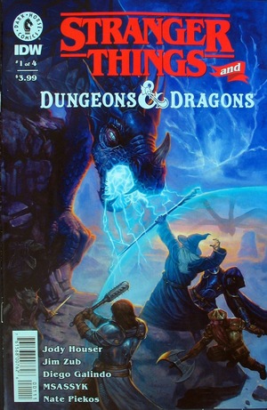 [Stranger Things and Dungeons & Dragons #1 (Regular Cover - E.M. Gist)]