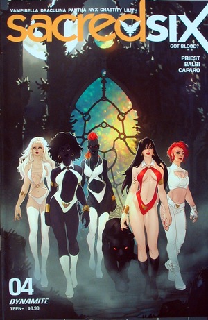 [Sacred Six #4 (Cover D - Megan Hetrick)]