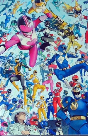 [Power Rangers #1 (1st printing, variant connecting Every Ranger Ever cover - Dan Mora)]