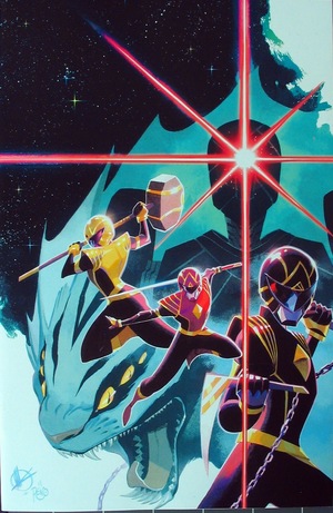 [Power Rangers #1 (1st printing, variant virgin cover - Matteo Scalera)]