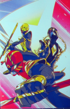 [Power Rangers #1 (1st printing, variant virgin cover - Daniele Di Nicuolo)]