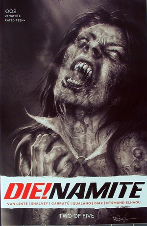 [Die!Namite #2 (Retailer Incentive B&W Cover - Lucio Parrillo)]