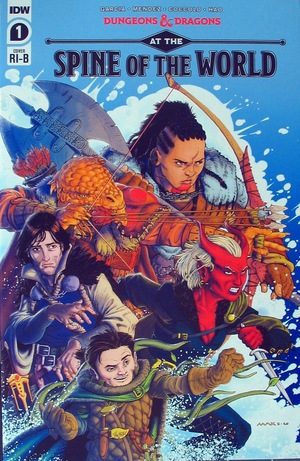 [Dungeons & Dragons - At the Spine of the World #1 (Retailer Incentive Cover B - Max Davenport)]