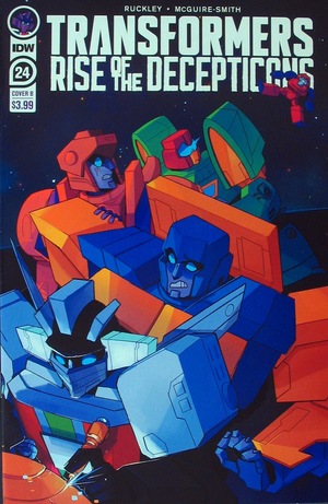 [Transformers (series 3) #24 (Cover B - Red Powell)]