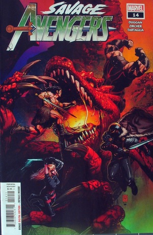 [Savage Avengers No. 14 (standard cover - Valerio Giangiordano)]