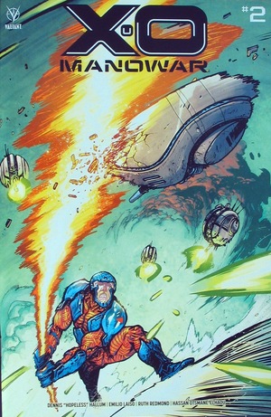 [X-O Manowar (series 5) #2 (Variant Cover - Daniel Warren Johnson)]