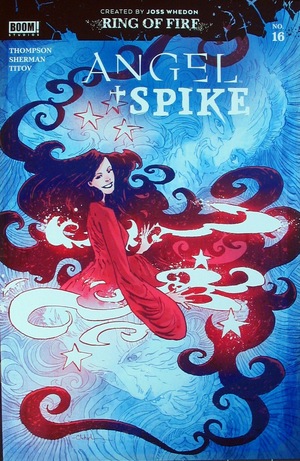 [Angel + Spike #16 (regular cover - Christopher J. Mitten)]