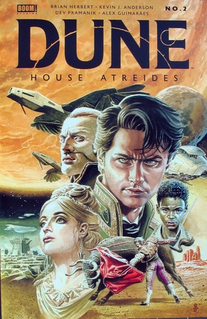 [Dune - House Atreides #2 (1st printing, variant cover - J.G. Jones)]