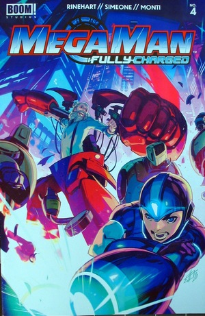 [Mega Man - Fully Charged #4 (regular cover - Toni Infante)]