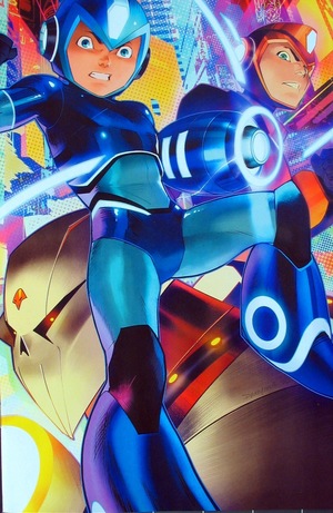 [Mega Man - Fully Charged #4 (variant cover - Dan Mora)]