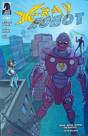 [X-Ray Robot #4 (regular cover - Michael & Laura Allred)]