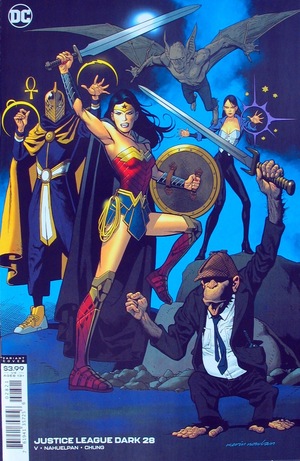 [Justice League Dark (series 2) 28 (variant cover - Kevin Nowlan)]