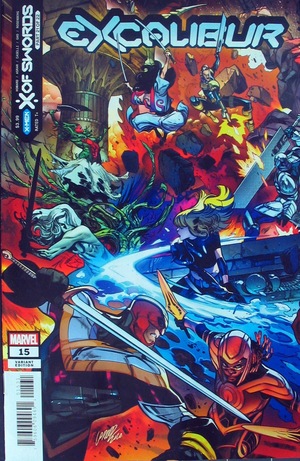 [Excalibur (series 4) No. 15 (variant connecting cover - Pepe Larraz)]