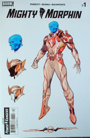 [Mighty Morphin #1 (2nd printing, design cover - Dan Mora)]