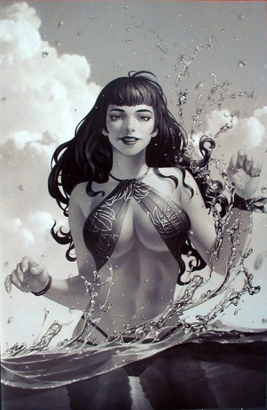 [Bettie Page (series 3) #4 (Bonus FOC Incentive Virgin B&W Cover - Junggeun Yoon)]