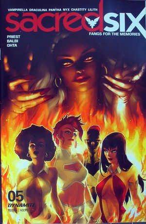 [Sacred Six #5 (Cover D - Megan Hetrick)]