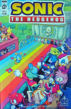 [Sonic the Hedgehog (series 2) #35 (Cover A - Aaron Hammerstrom)]