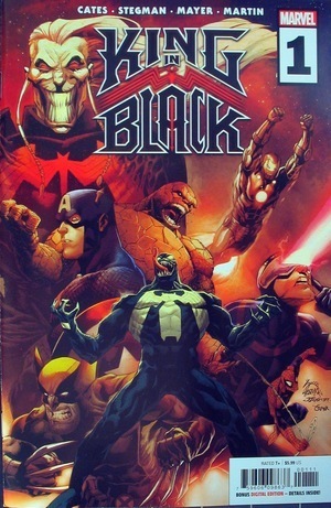 [King in Black No. 1 (1st printing, secret variant cover - Ryan Stegman, Thing)]