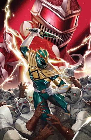[Mighty Morphin #2 (1st printing, variant virgin cover - InHyuk Lee)]