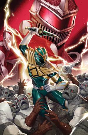 [Mighty Morphin #2 (1st printing, variant virgin cover - InHyuk Lee)]