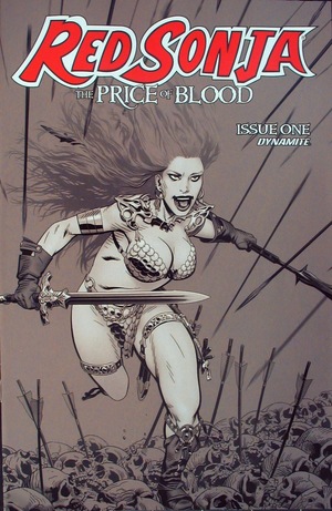 [Red Sonja: The Price of Blood #1 (Retailer Incentive B&W Cover - Michael Golden)]