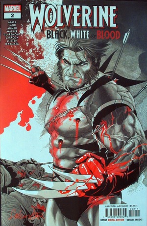 [Wolverine: Black, White & Blood No. 2 (secret variant cover - Salvador Larroca, Wolverine unmasked)]