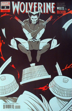[Wolverine: Black, White & Blood No. 2 (variant cover - Natacha Bustos)]