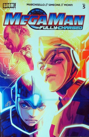 [Mega Man - Fully Charged #5 (regular cover - Toni Infante)]