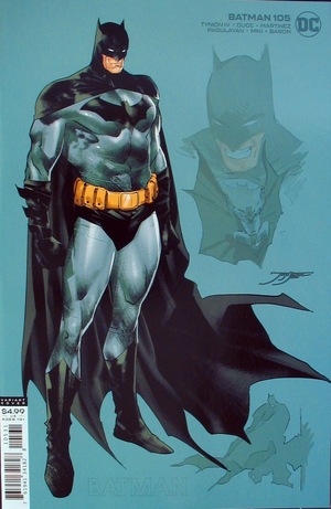 [Batman (series 3) 105 (variant design cover - Jorge Jimenez)]