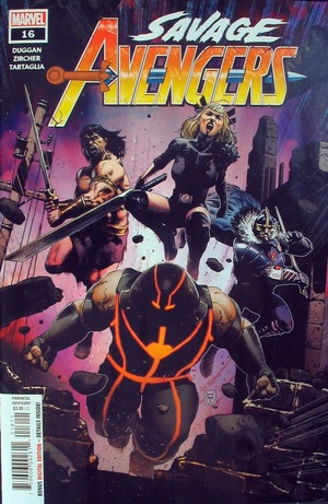 [Savage Avengers No. 16 (standard cover - Valerio Giangiordano)]