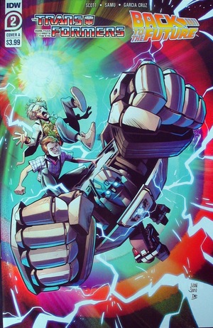 [Transformers / Back to the Future #2 (Cover A - Juan Samu)]