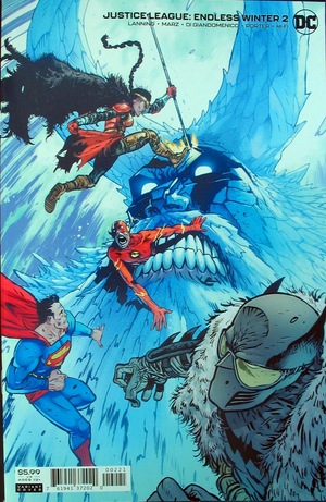 [Justice League: Endless Winter 2 (variant cardstock cover - Daniel Warren Johnson)]