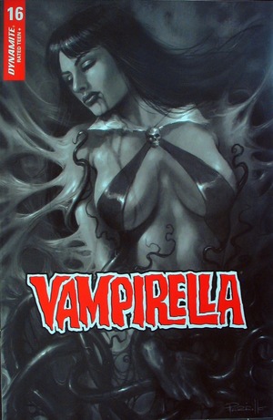 [Vampirella (series 8) #16 (Retailer Incentive B&W Cover - Lucio Parrillo)]