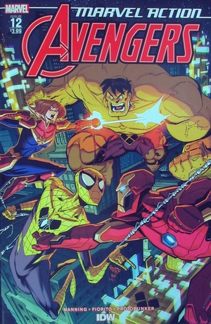 [Marvel Action: Avengers #12 (regular cover - Jon Sommariva)]
