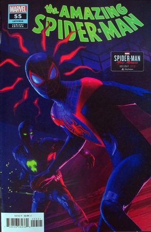 [Amazing Spider-Man (series 5) No. 55 (1st printing, variant Spider-Man: Miles Morales cover - Brian Horton)]