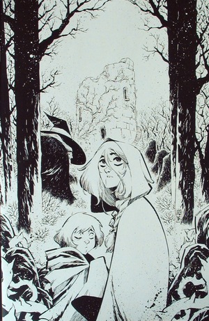 [Last Witch #1 (1st printing, variant One-Per-Store cover - Jorge Corona B&W)]