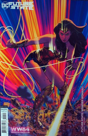 [Future State: Wonder Woman 1 (1st printing, variant cardstock WW84 cover - Adam Hughes)]
