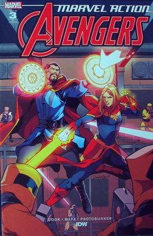 [Marvel Action: Avengers (series 2) #3 (retailer incentive cover - Ruairi Coleman)]