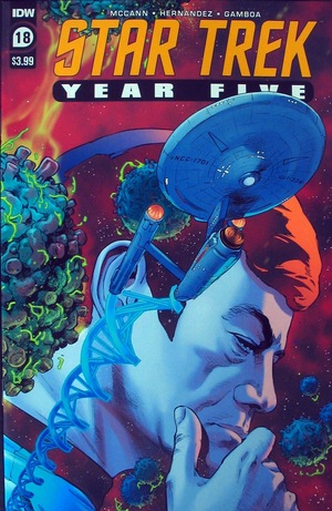 [Star Trek: Year Five #18 (regular cover - Stephen Thompson)]