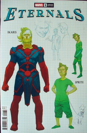 [Eternals (series 5) No. 1 (variant design cover - Esad Ribic)]